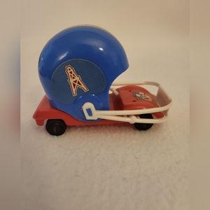 Vintage Houston Oilers NFL AFL sportoys gumball helmet buggy